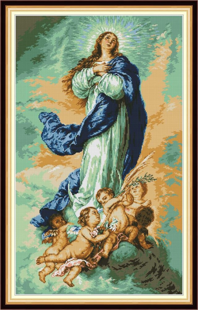 Kanva s potiskem sada (kanva, mulina)