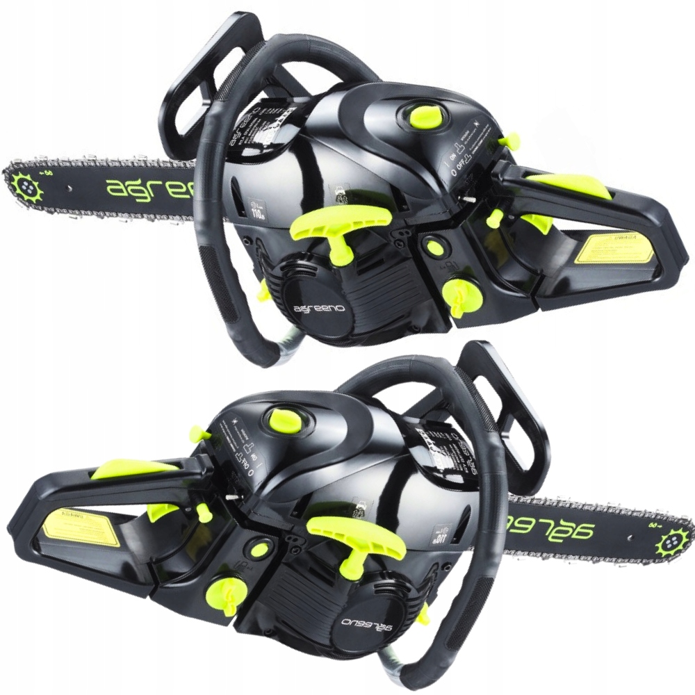 Benzínová řetězová pila Pro motor 58 cm³ 5,7 Km vodící lišta 52 cm Set