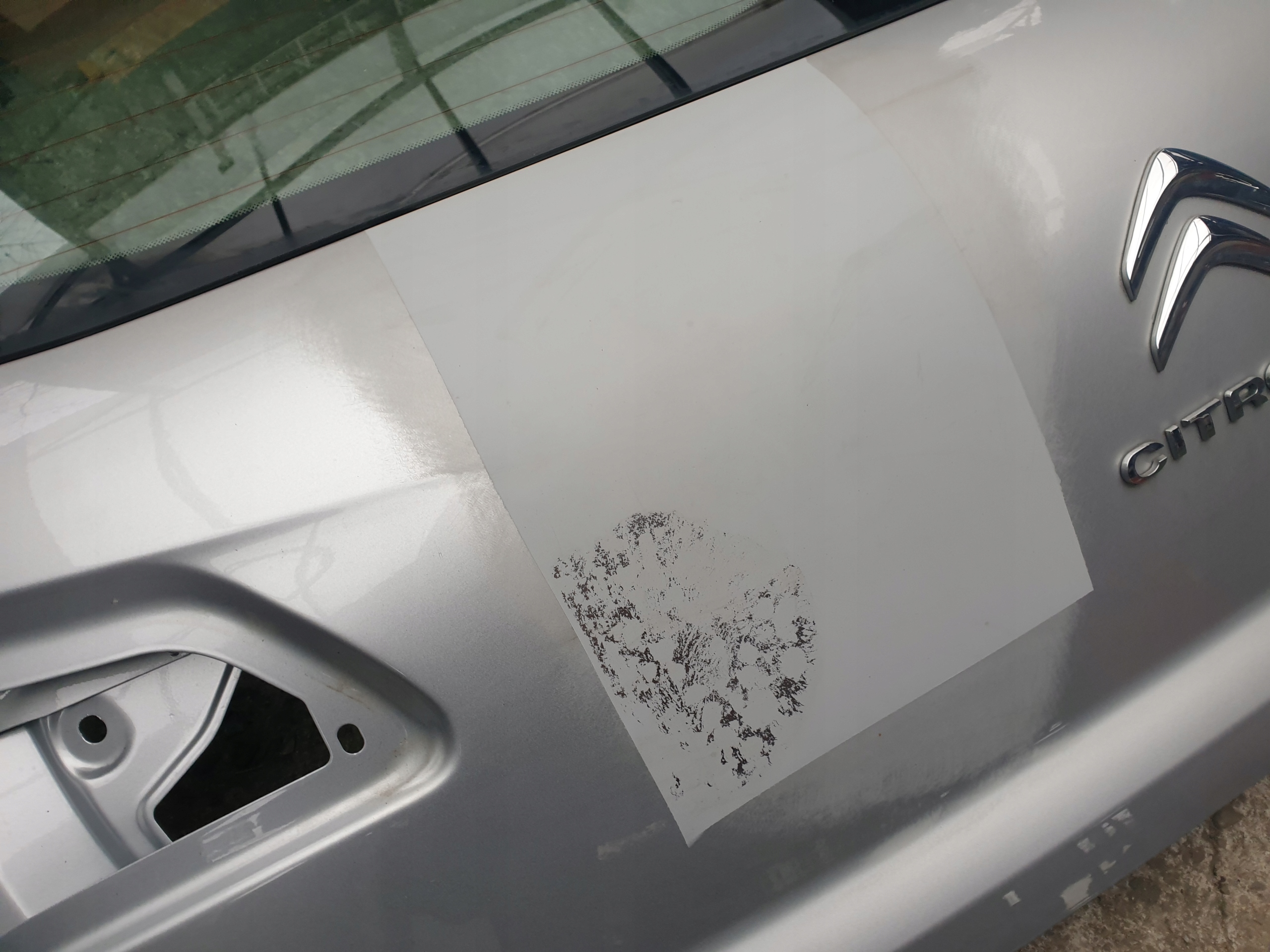 boot doors window CITROEN C4 B7 II 2010-2018