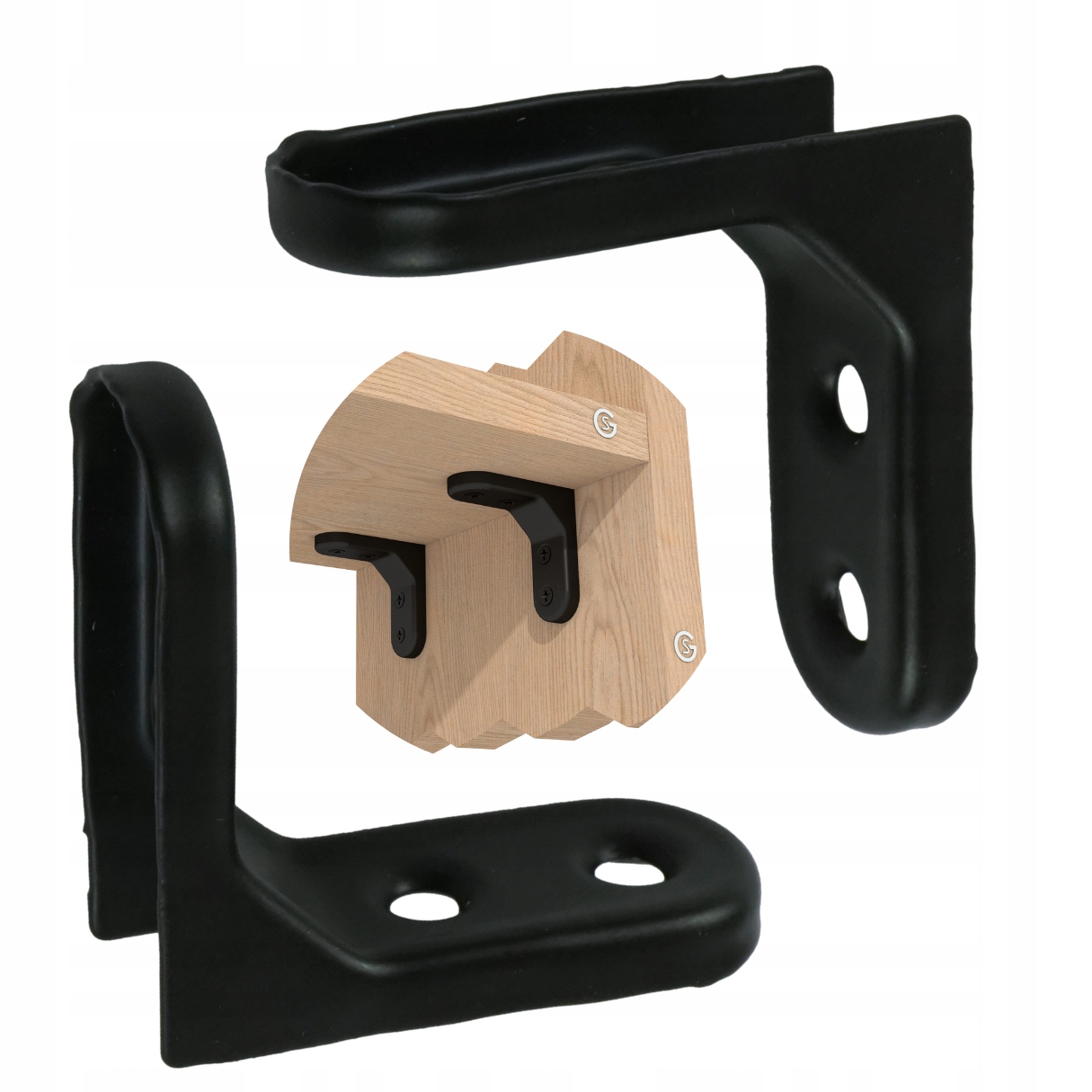 Montážní úhelník 50 x 50 x 1 mm, 4-otvorový, spojovací materiál, upevnění na polic