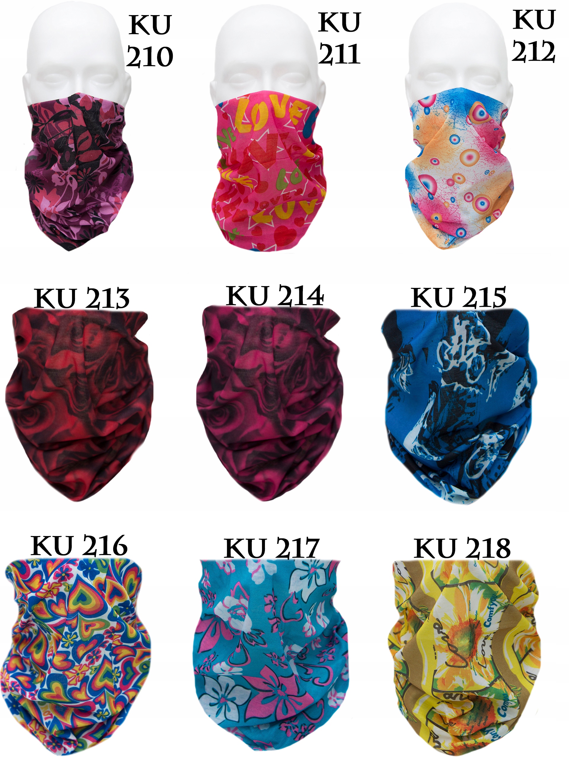 OPASKA BEZSZWOWA WIELOFUNKCYJNA chusta tuba komin Materiał dominujący inny