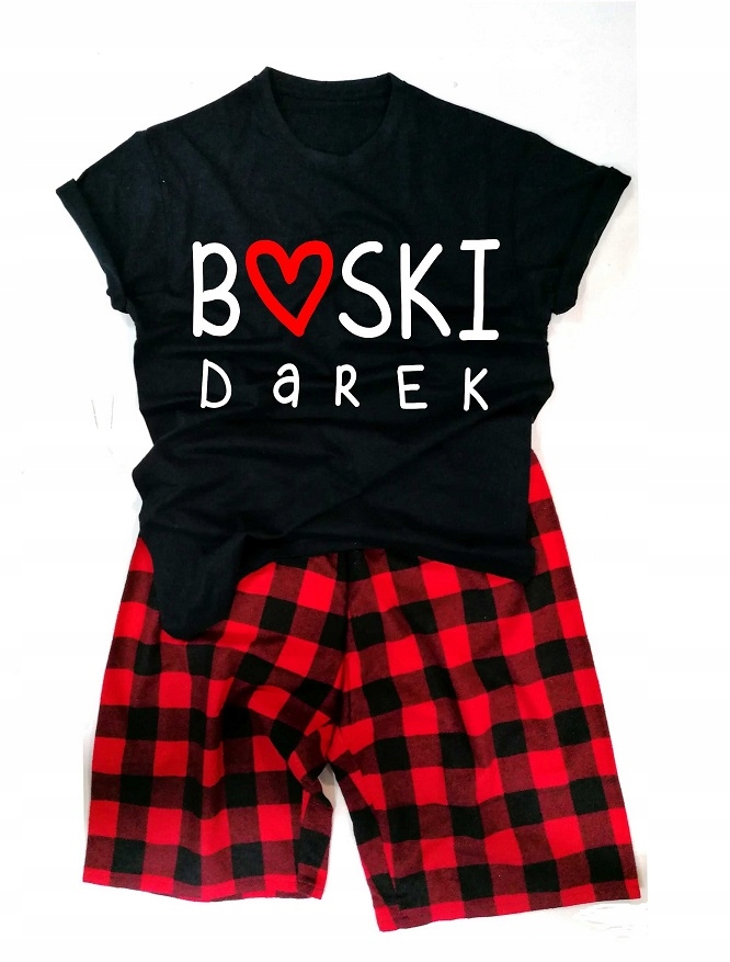 Pánské Krátké Pyžamo Dárek K Valentýnu XL