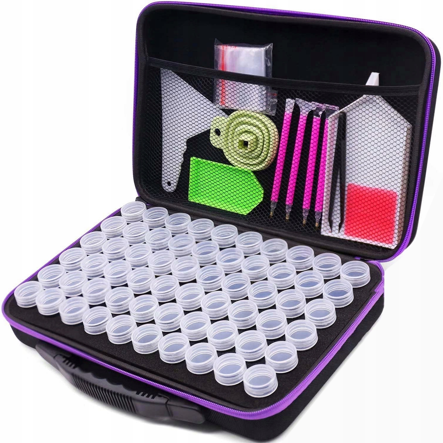 Příslušenství Výšivka Diamantové Pouzdro+60Nádob Sada