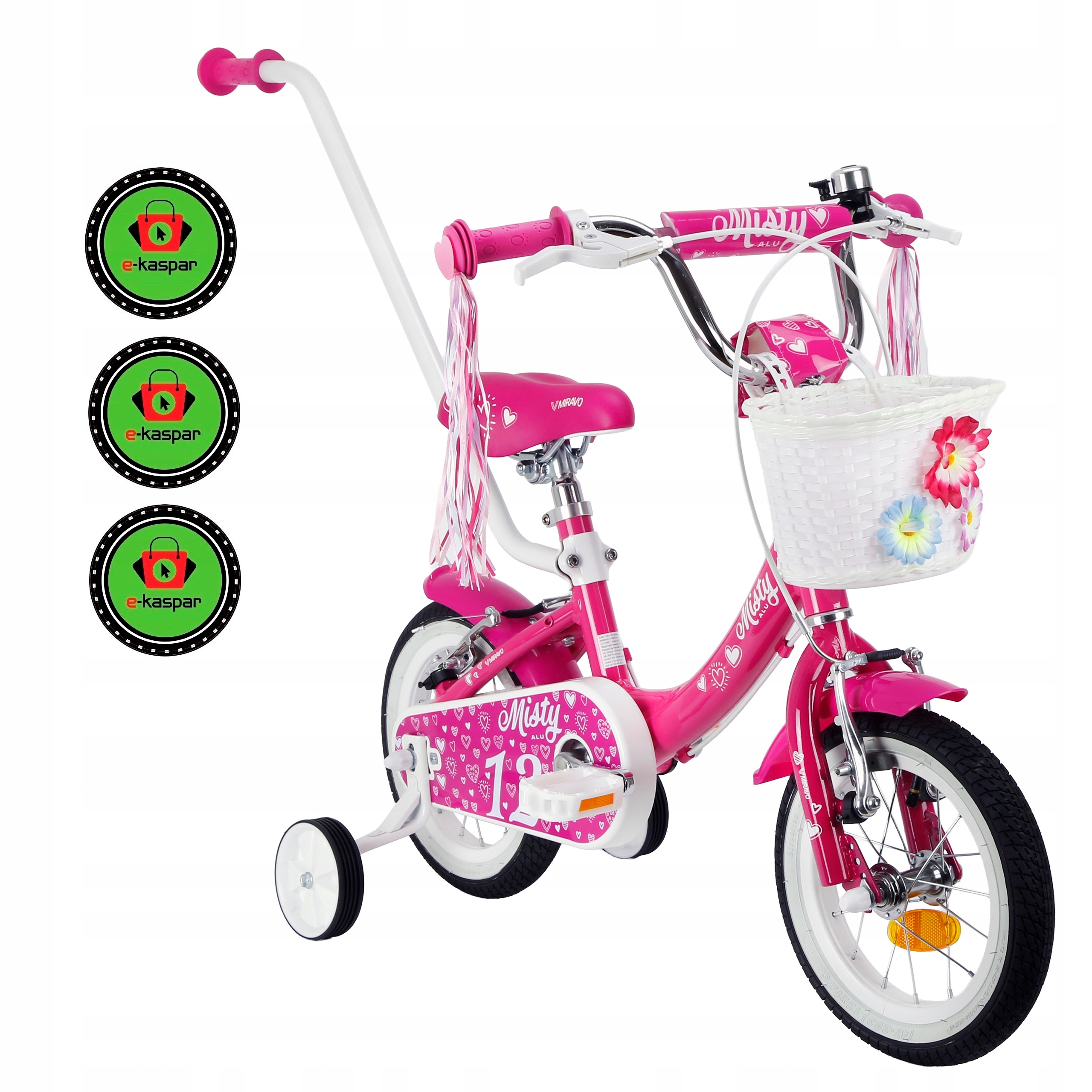Rowerek Dziecięcy 12 Cali Rower Miravo Alu Dla Dziewczynki Prowadnik