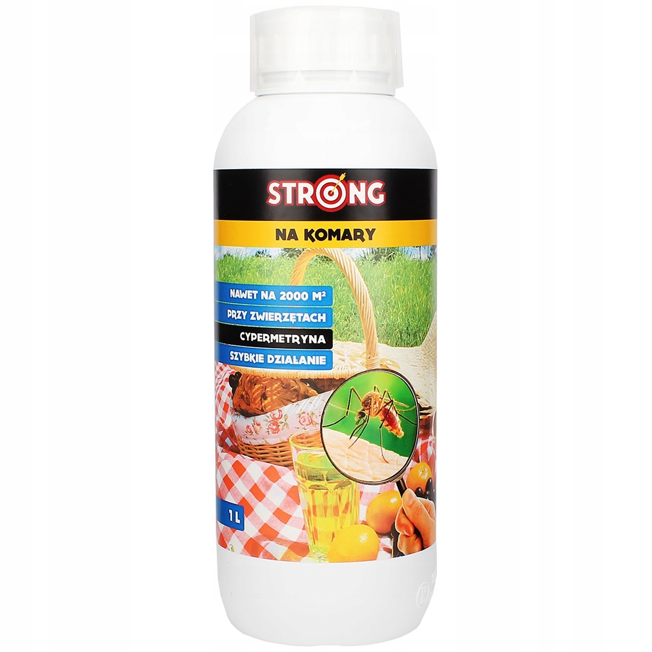 STRONG NA KOMARY SKUTECZNY OPRYSK ŚRODEK 1L