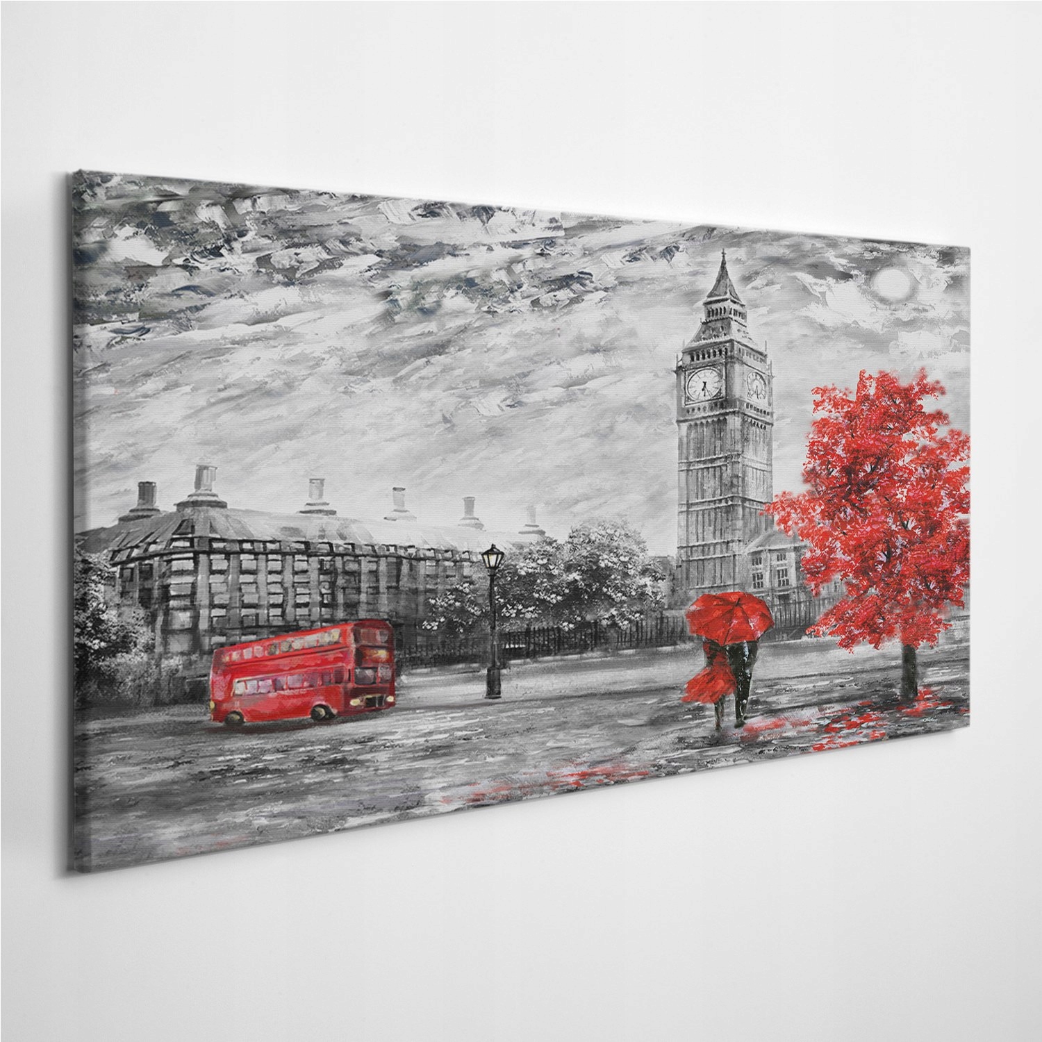 

Foto-obraz z zdjęciem Londyn Big Ben Bus 120x60 cm