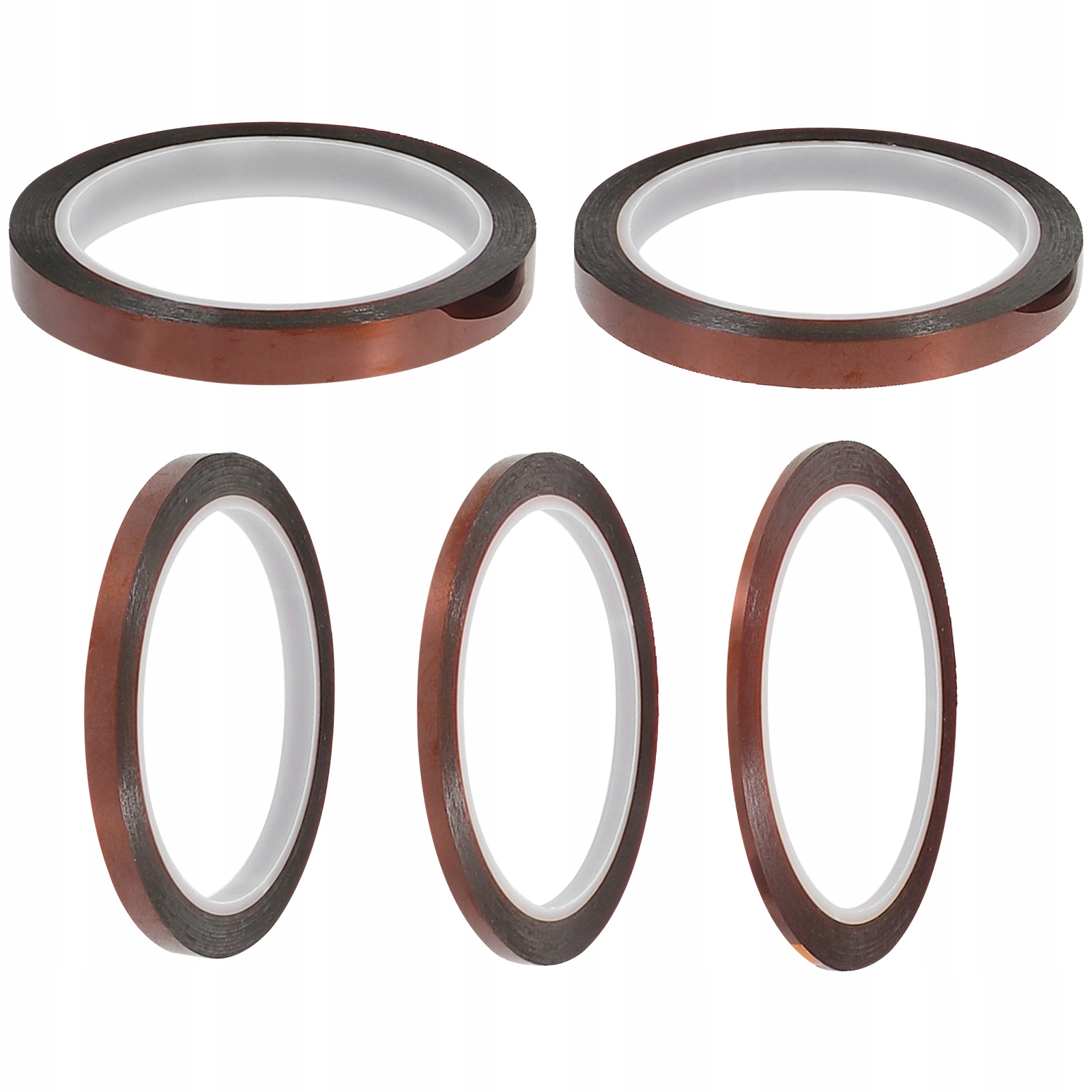 5 ROLEK TAŚMY TERMICZNEJ TAŚMA POLIIMIDOWA TAŚMA KLEJĄCA DO MASKOWANIA LUTÓW