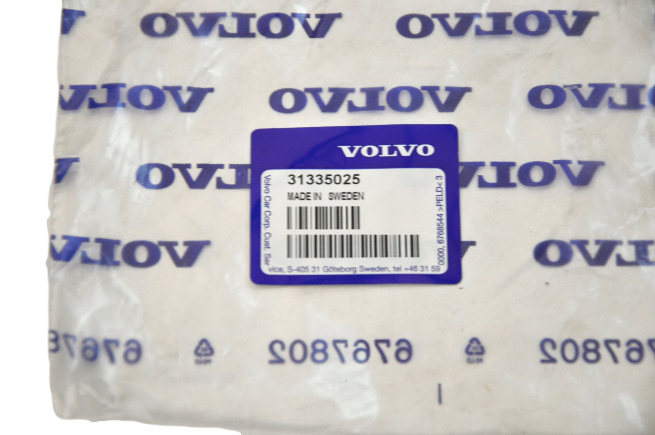 VOLVO S60 V60 chlapacz przedni lewy 31335025 OE Strona zabudowy przód