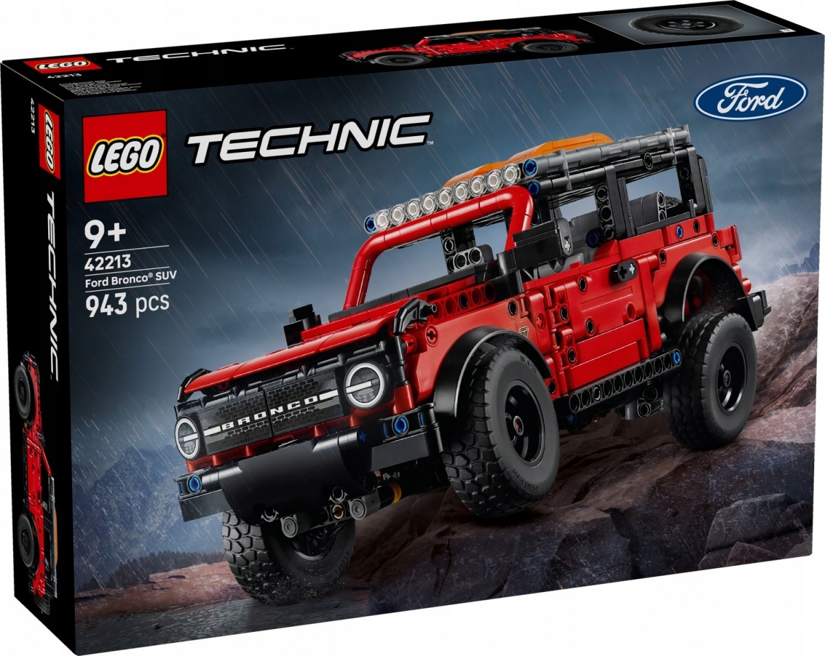 Lego Stavebnice Technic 42213 Suv Ford Bronco