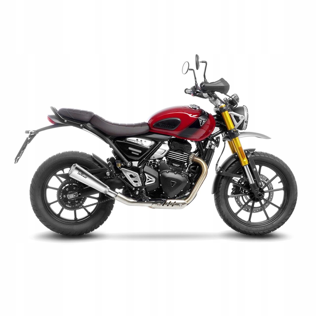 Motocyklový Tlmič Slip-on Leovince Gp One Triumph Scrambler Speed 15132PE