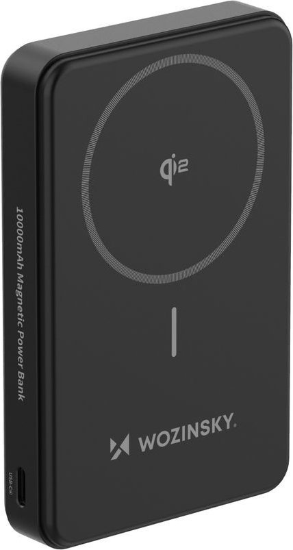 Wozinsky WLWP-10KA0Y3S Qi2 10000mAh 22,5W Czarny