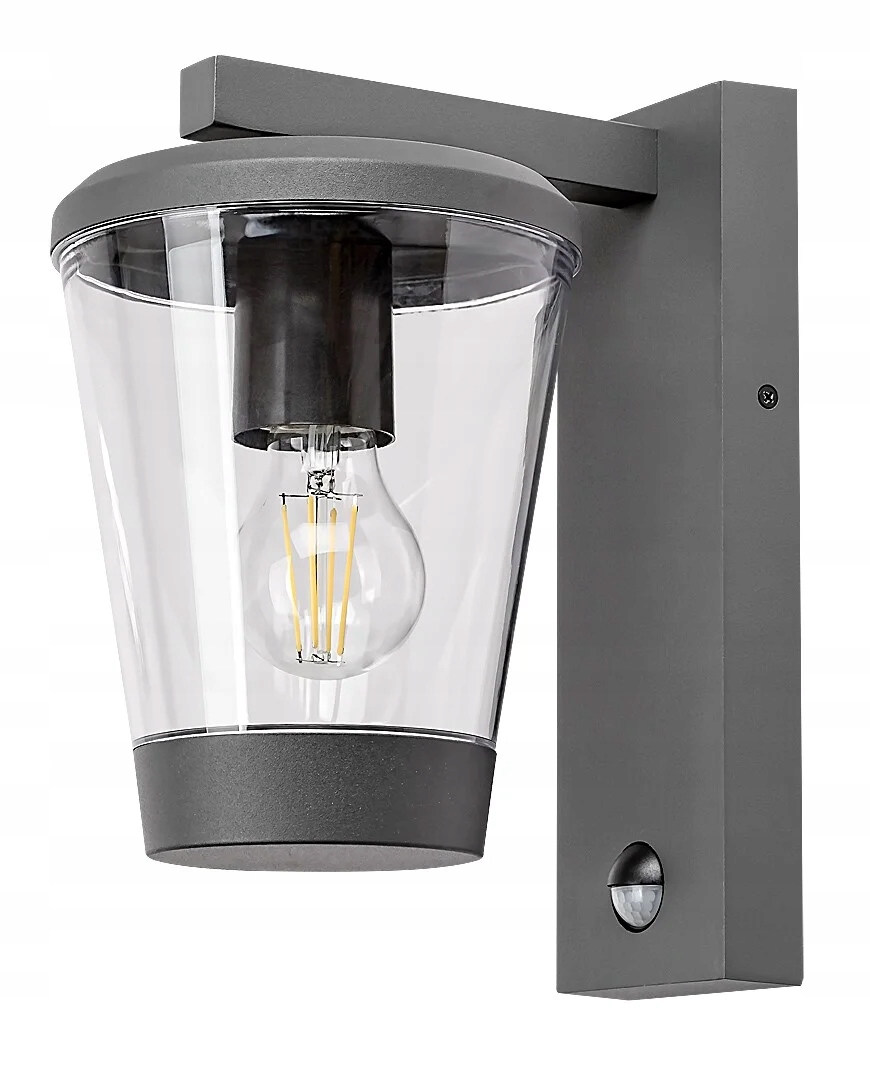Moderné vonkajšie nástenné svietidlo 1xE27 Savano antracit 7267 Rabalux