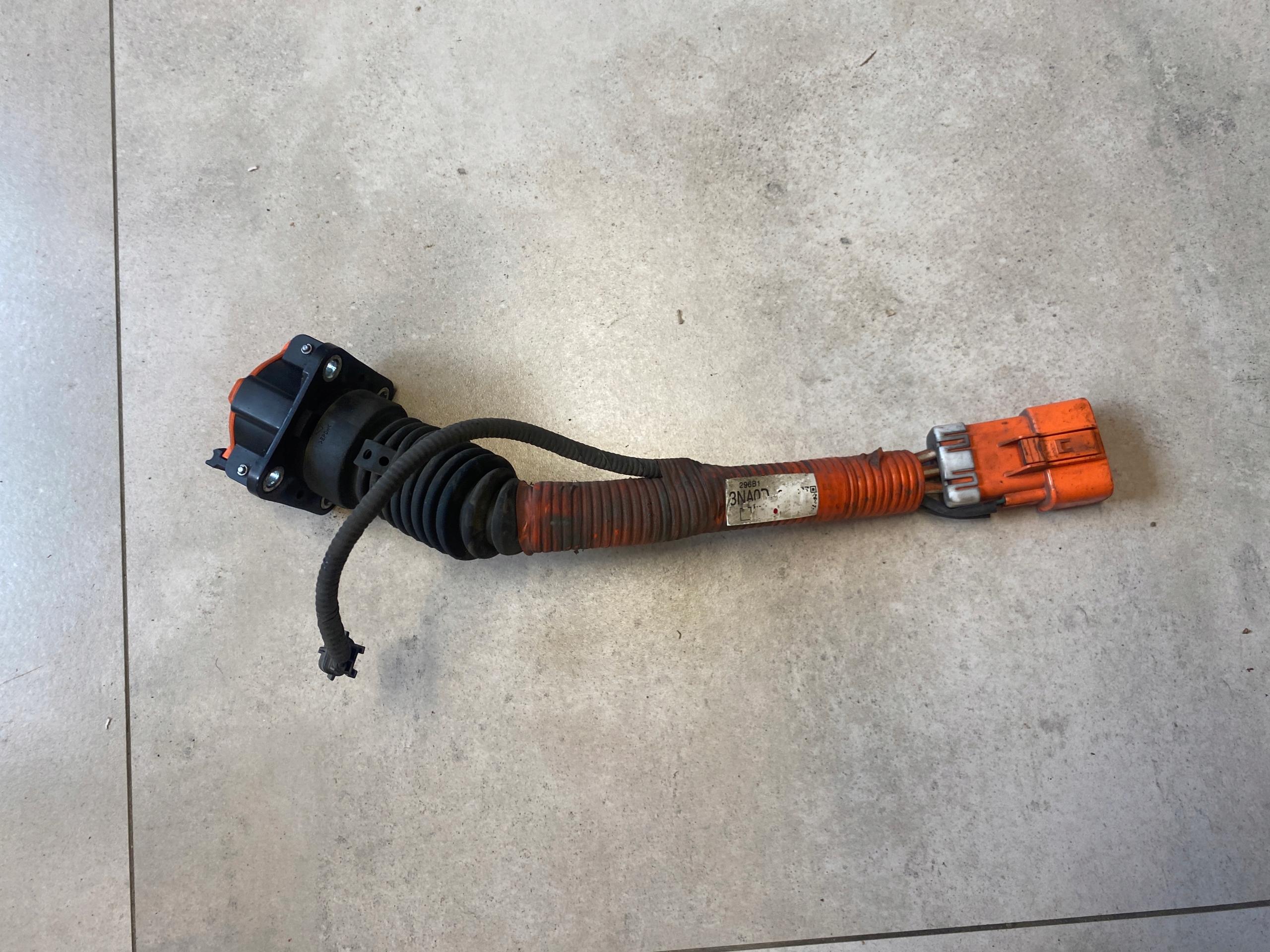 NISSAN LEAF PRZEWOD ГНЕЗДО ЗАРЯДКИ 296b1-3na0d