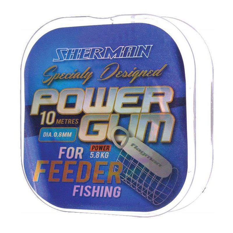 Flagman Amortyzator Feeder Gum Sherman 1,00mm 10m