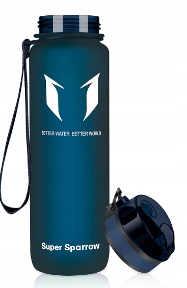 Sportowa butelka wody Sparrow 1000 ml borówka amerykańska