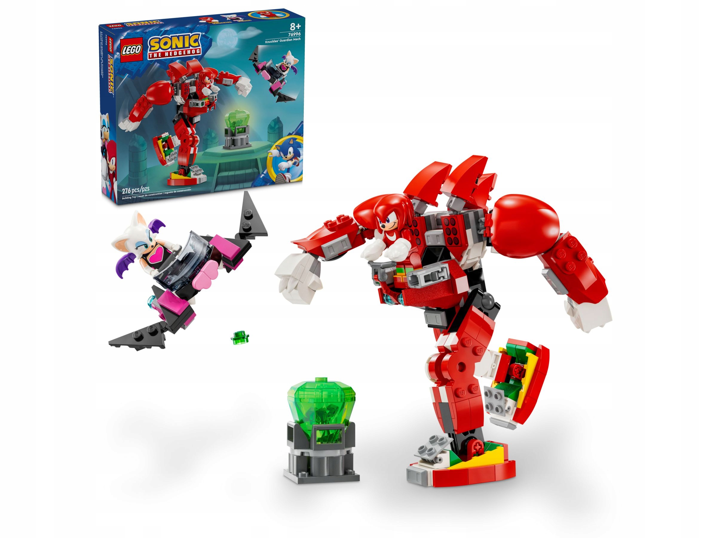 stavebnice Lego Sonic the Hedgehog 76996 Knuckles a mech-strážce