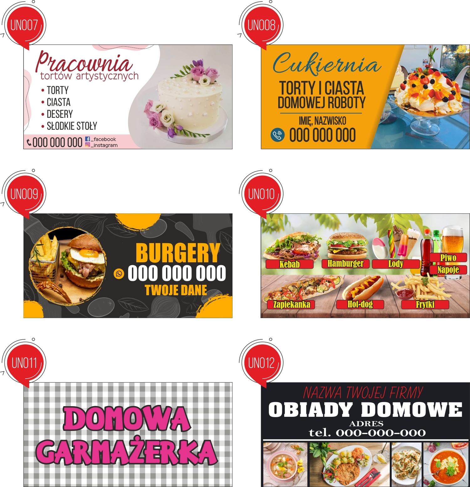 Tablica Reklamowa Szyld Nadruk Plansza B2 PCV 3mm Rodzaj tablicy drukowane grawerowane naklejane