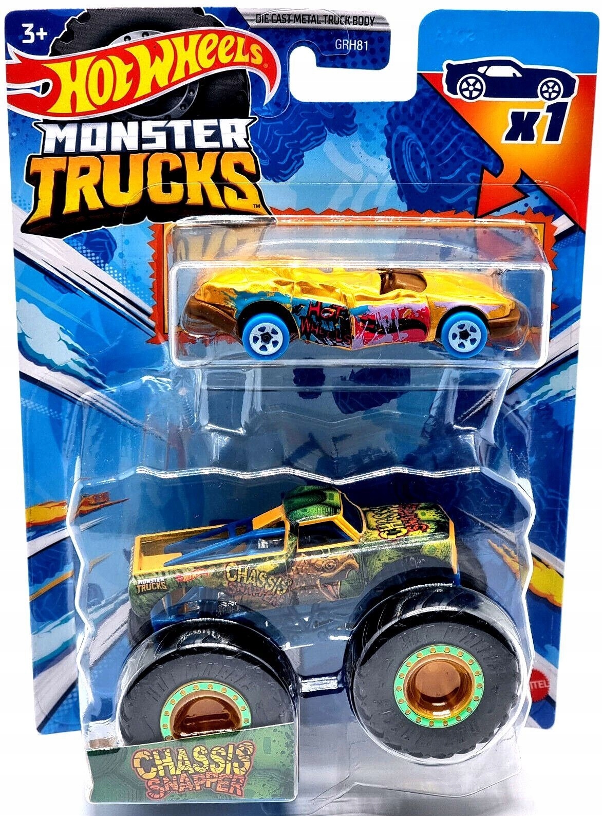 

Chassis Snapper Truck Hot Wheels Monster Trucks