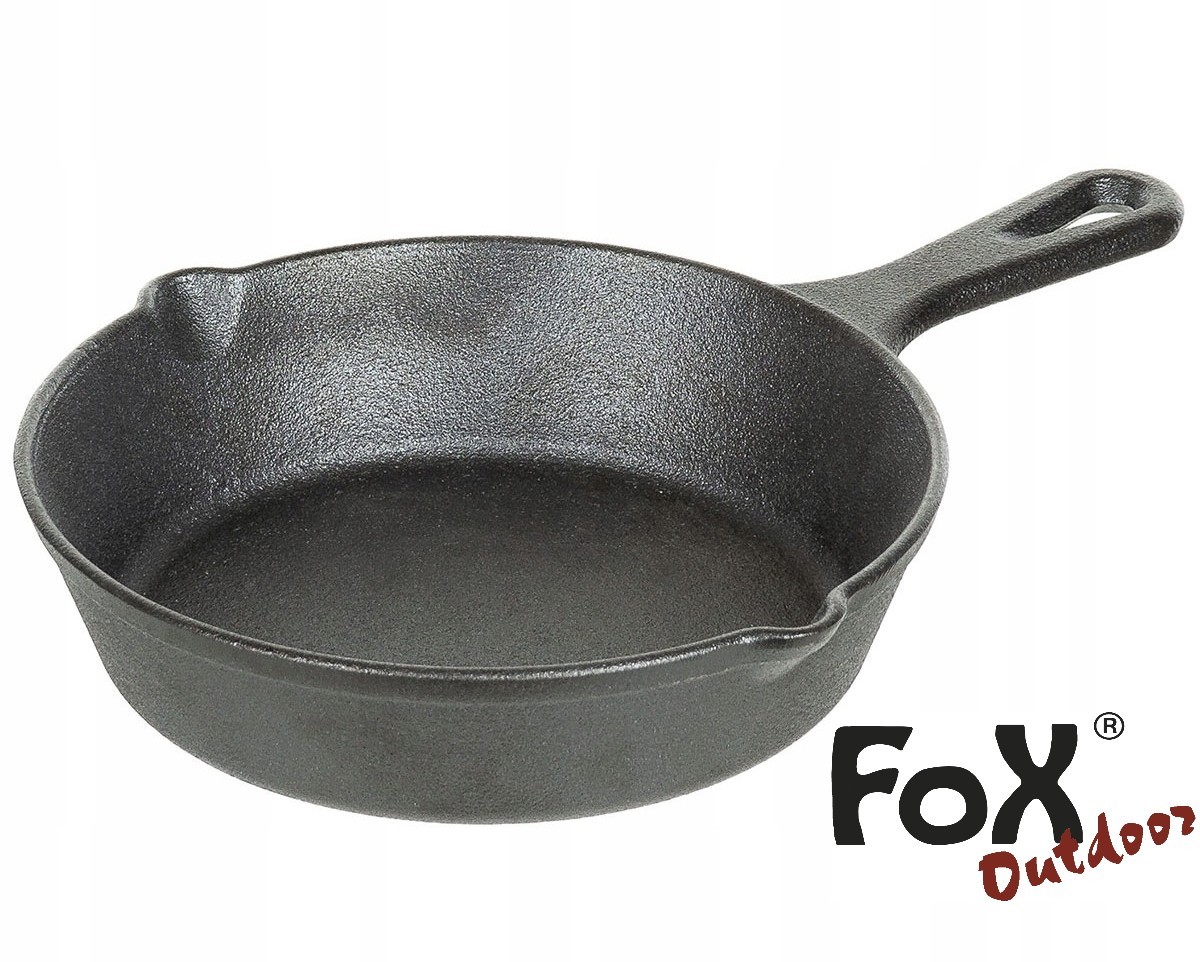 Żeliwna patelnia biwakowa 21 cm