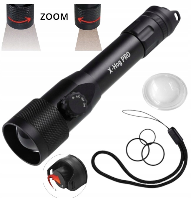Iluminator Podczerwieni X-hog Pro 940NM/850NM/LED "orginał" 3w1 Zestaw