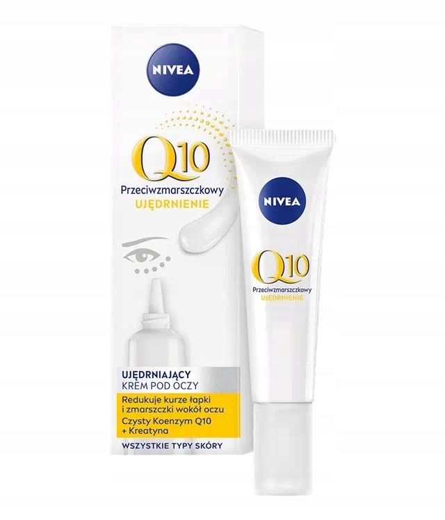 Nivea Q10 Przeciwzmarszczkowy krem pod oczy Ujędr