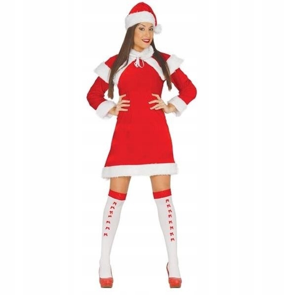 

Strój Pani Mikołajowej Mikołajowa Śnieżynka M