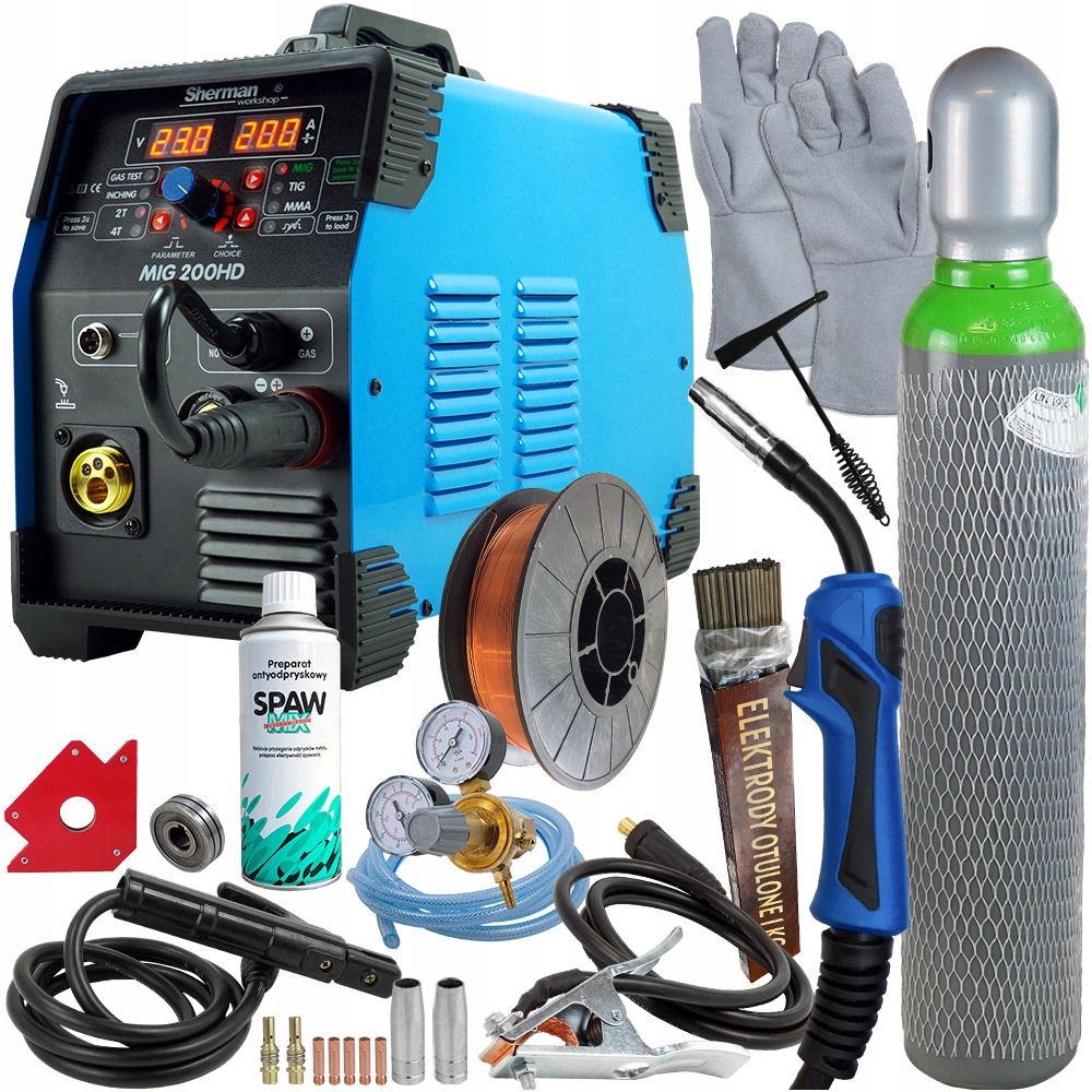 SPAWARKA MIGOMAT SYNERGIA MIG MMA TIG INWERTOROWA