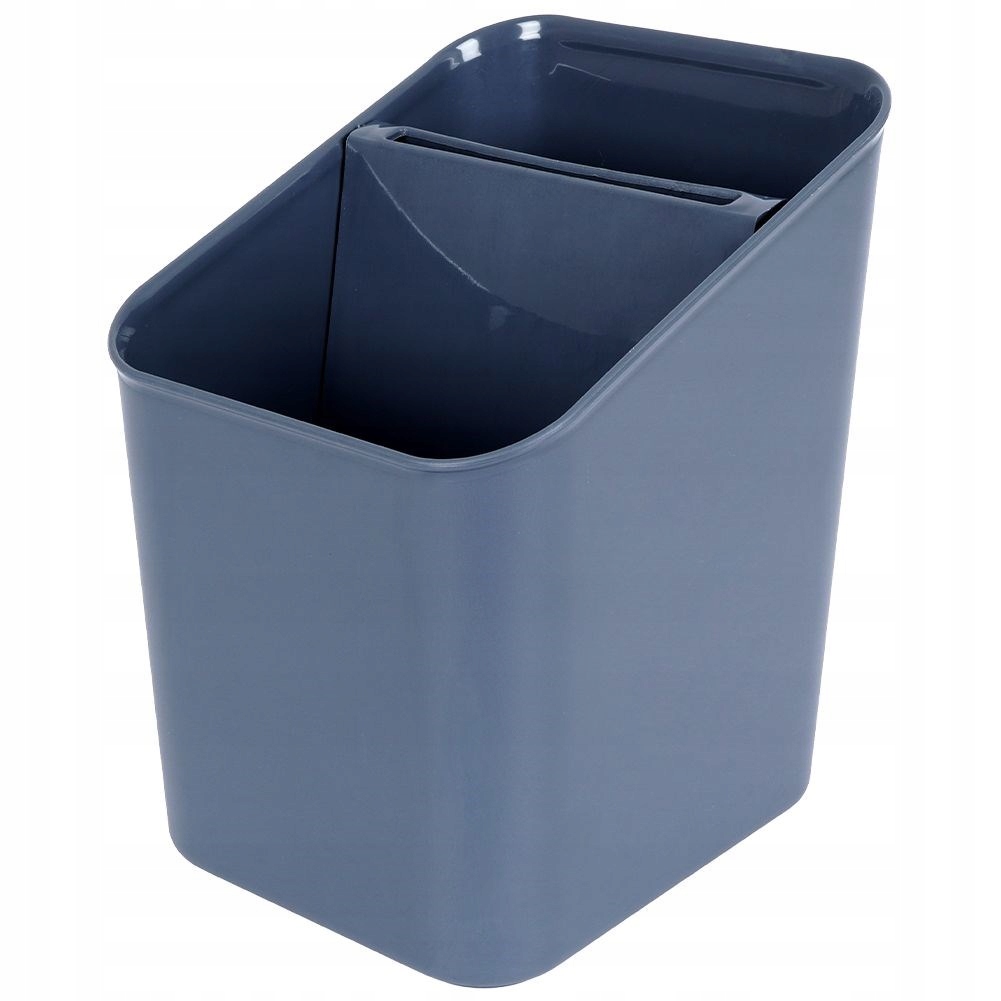 Pojemnik OCIEKACZ SZARY sztućce przybory kuchenne koszyk stojak plastikowy Materiał wykonania plastik