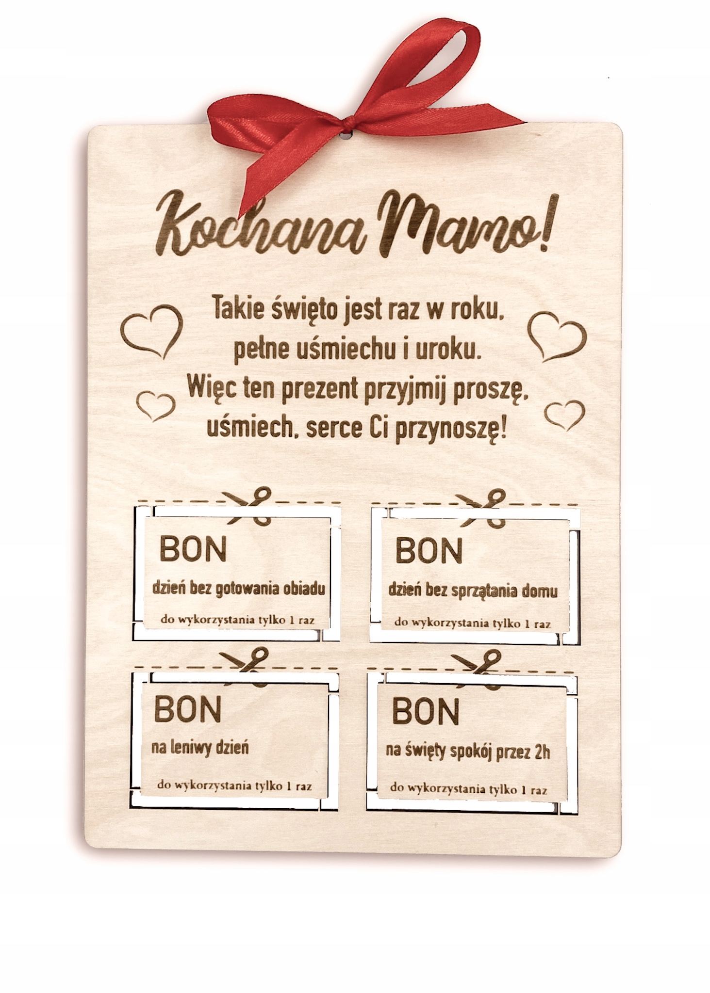 

Bon Prezent Upominek Dla Mamy Dzień Matki Ojca