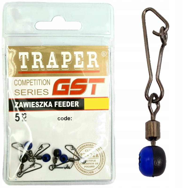 

Łącznik/ Agrafka z krętlikiem Traper Feeder nr 0