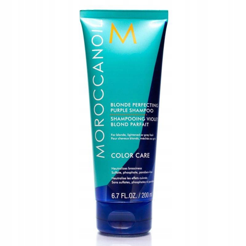 Moroccanoil Szampon do Włosów Blond Neutralizujący Żółte Odcienie 200ml