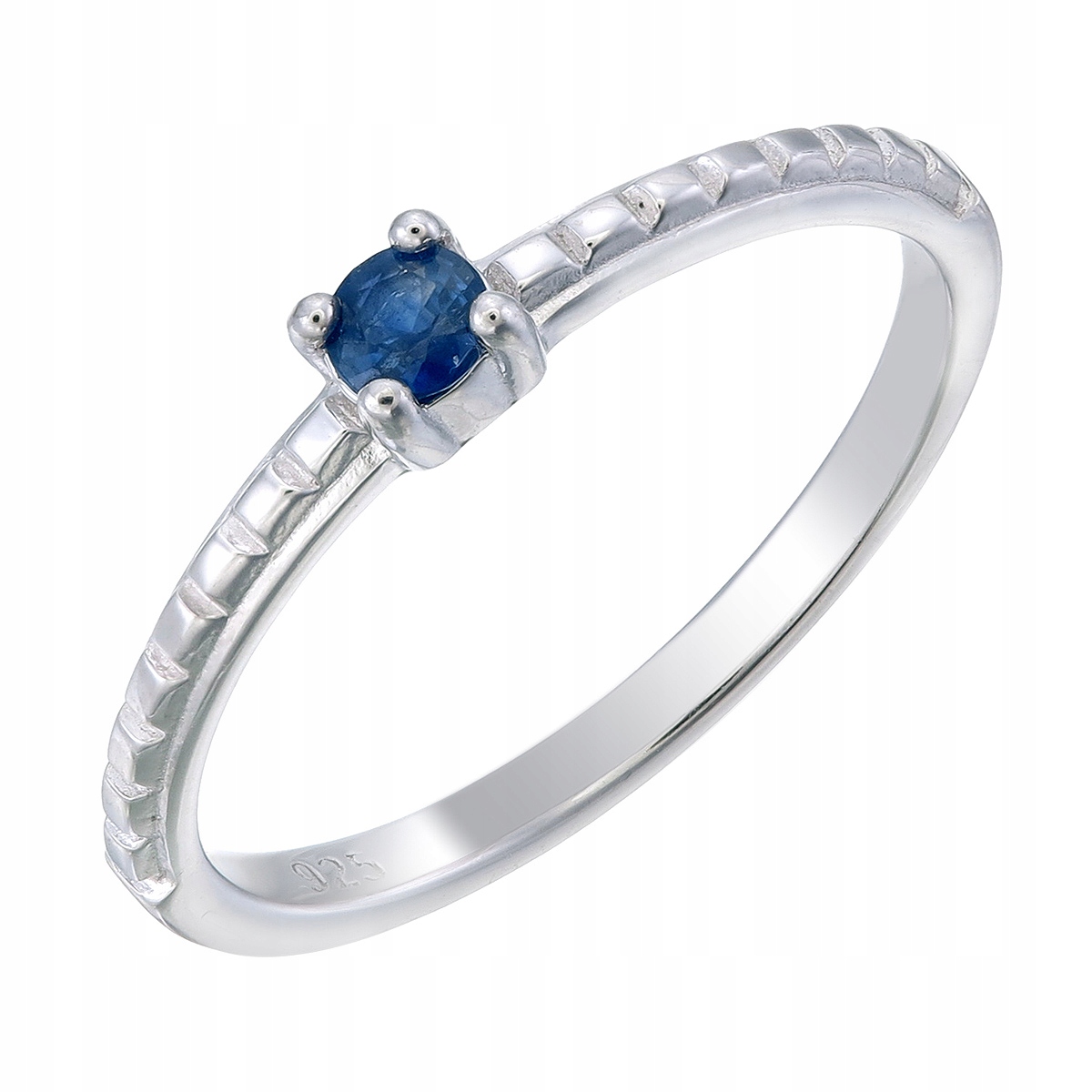 Prstýnek Ag 925 Modrý safír NA2235-R-NBS-WP vel.16