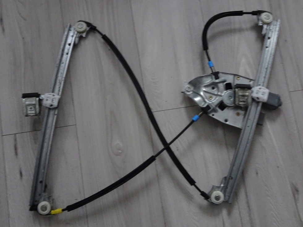 PEUGEOT 607 PODNOŚNIK SZYBY PRZÓD LEWY 2000-2011 ORYGINAŁ