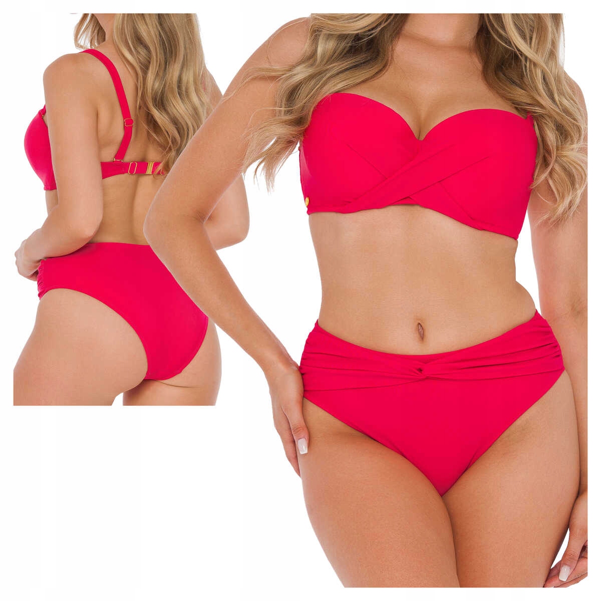 Self Dvoudílný plavkový kostým Bodrum2 730RBU2 2d růžový 70B