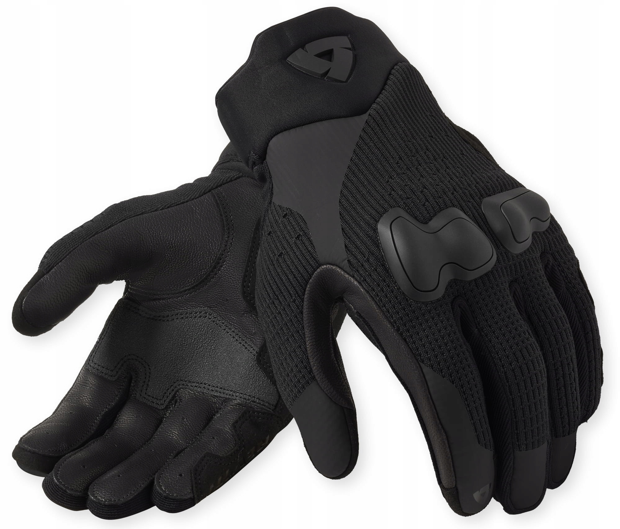 Rev'it Kinetic 2 Čierne Motocyklové Rukavice Krátke 3XL