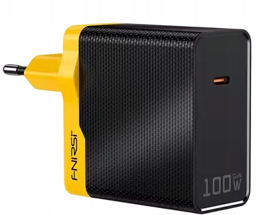 Zasilacz do lutownic HS02A Fnirsi Usb-c 100W Pd GaN szybka ładowarka Pd