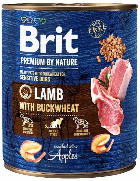 Brit Premium by Nature Lamb with Buckwheat 800 g