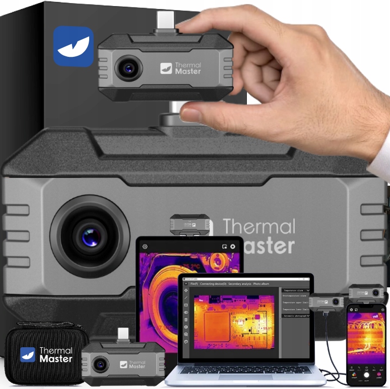 Termovízna kamera Usb C Thermal Master P1 320x240 X³ Ir iOS+Android