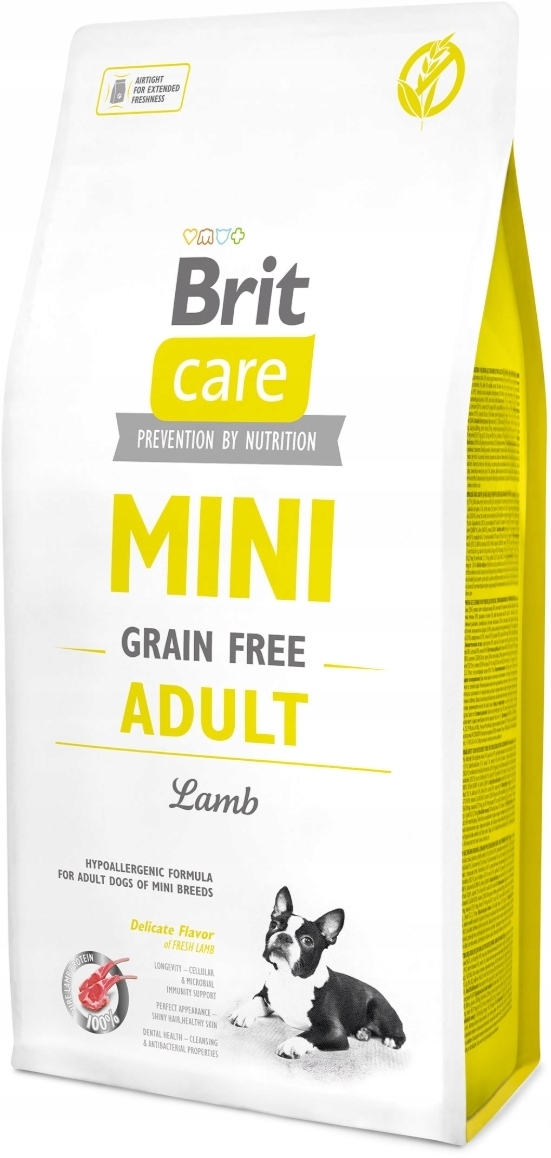 Brit Care Mini Adult sucha karma dla małych psów z jagnięciną 7 kg