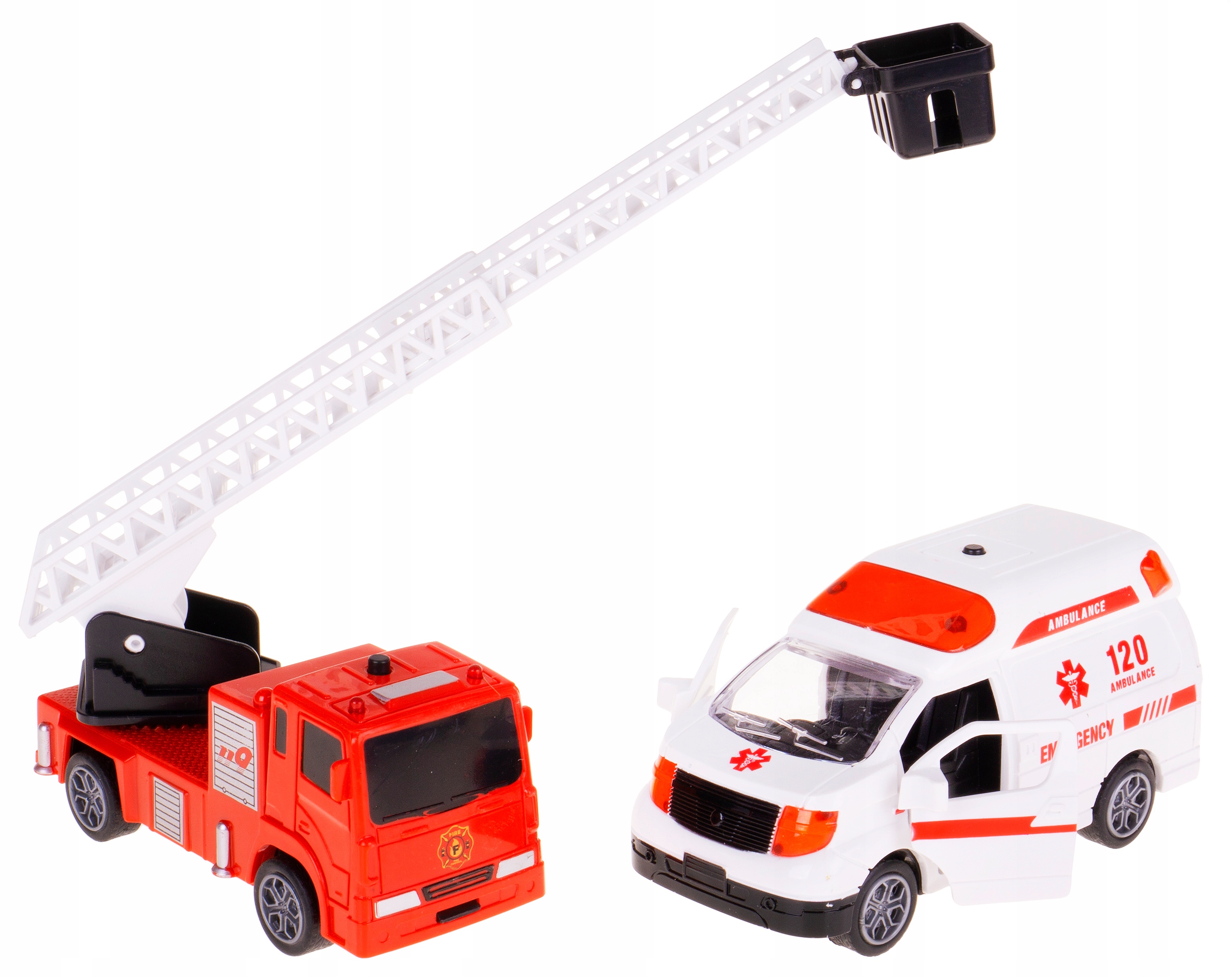 zest.aut straż pożarna+ambulans na baterie w pudełku — 2