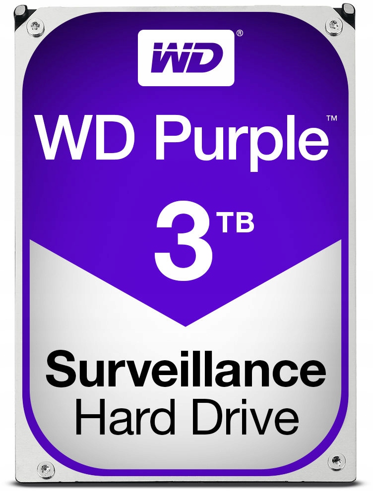 

Hdd 3.5 SATA3 Wd WD30PURX Purple 3TB 24x7