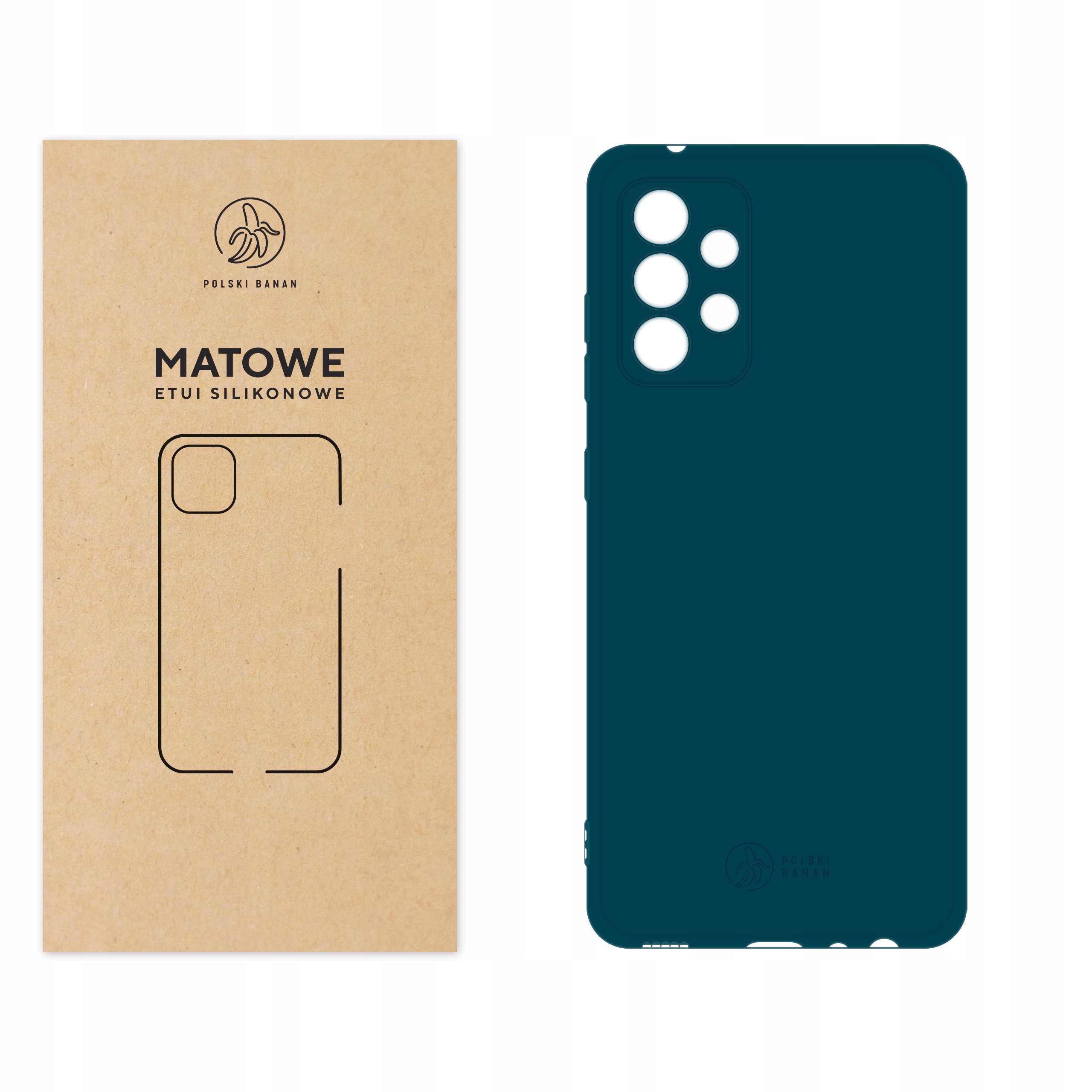 

Etui Matowe do Samsung Galaxy A52 A52s morskie