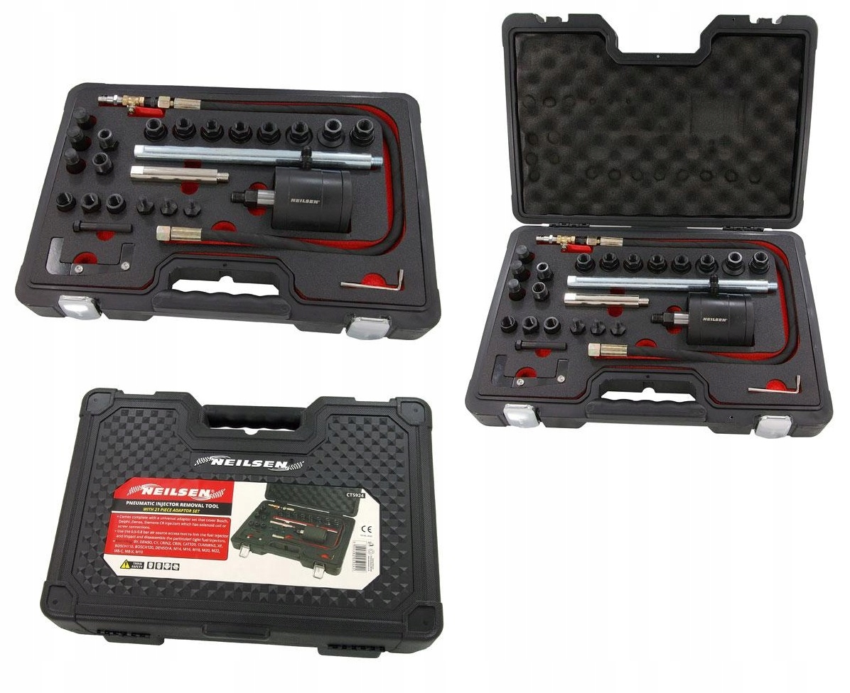 WYCIĄGACZ DO WTRYSKIWACZY PNEUMATYCZNY Z ADAPTERAMI NEILSEN