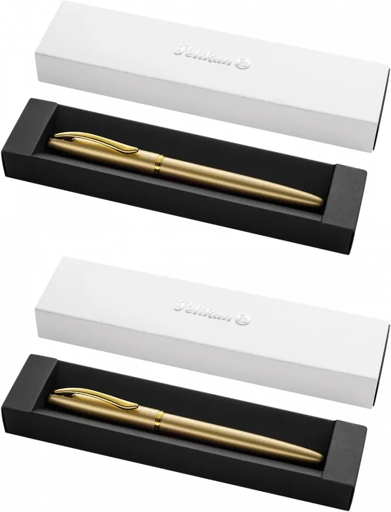 Pióro Wieczne Jazz Noble Elegance Gold Etui Pelikan 400189912 x2