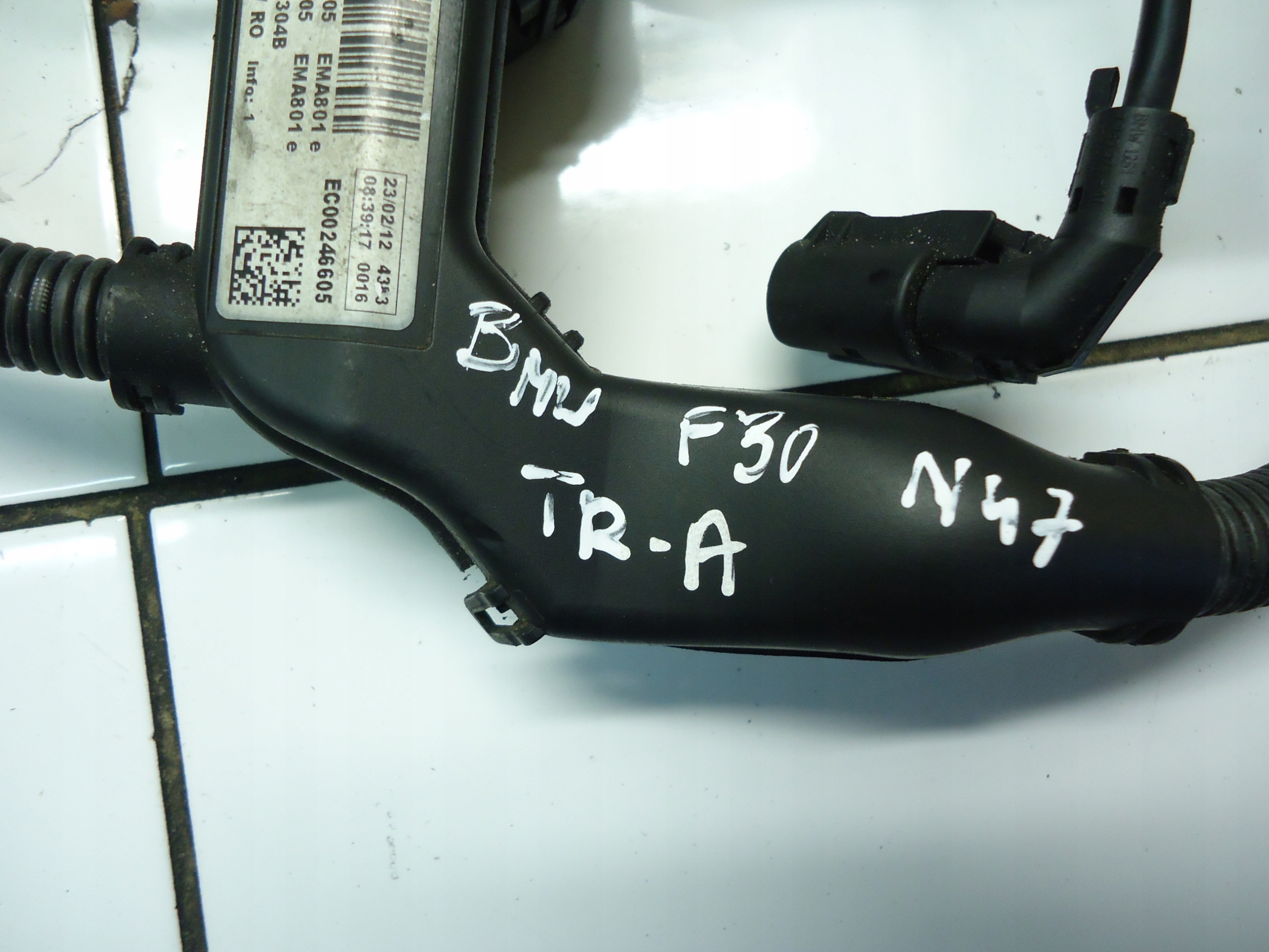 BMW 2.0D N47D20 Motorkabelbaum 8507893 8507879