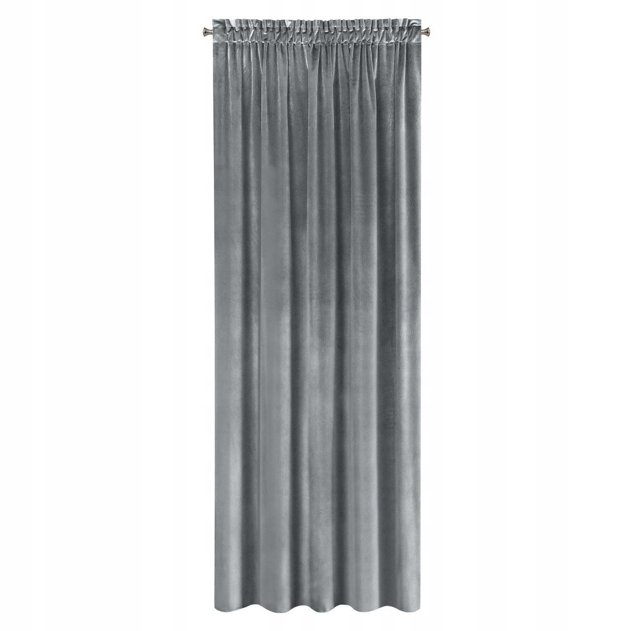 

zasłona welwetowa Grafitowa taśma