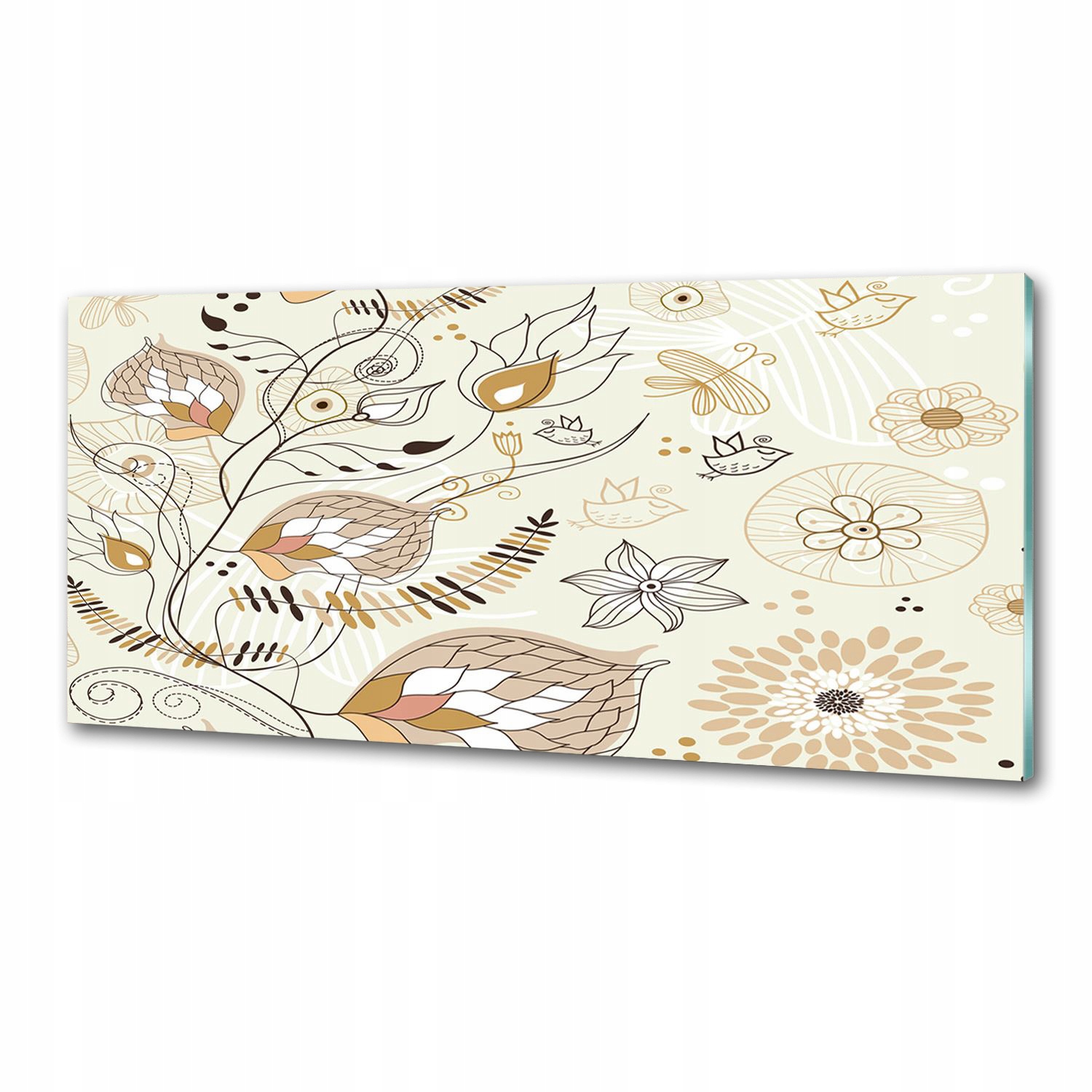 Panel medzi nábytkom v kuchyni Ornamenty 125x50 Lepidlo