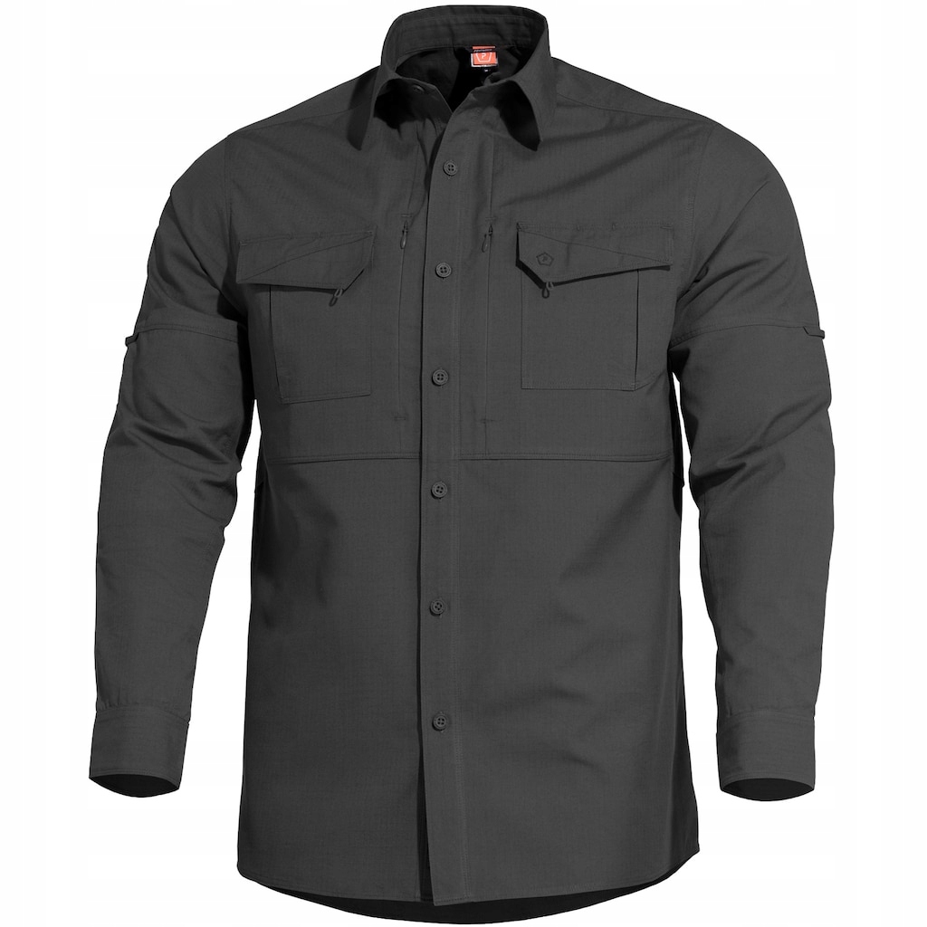 Taktická košile s dlouhým rukávem Pentagon Plato Long Sleeve černá L