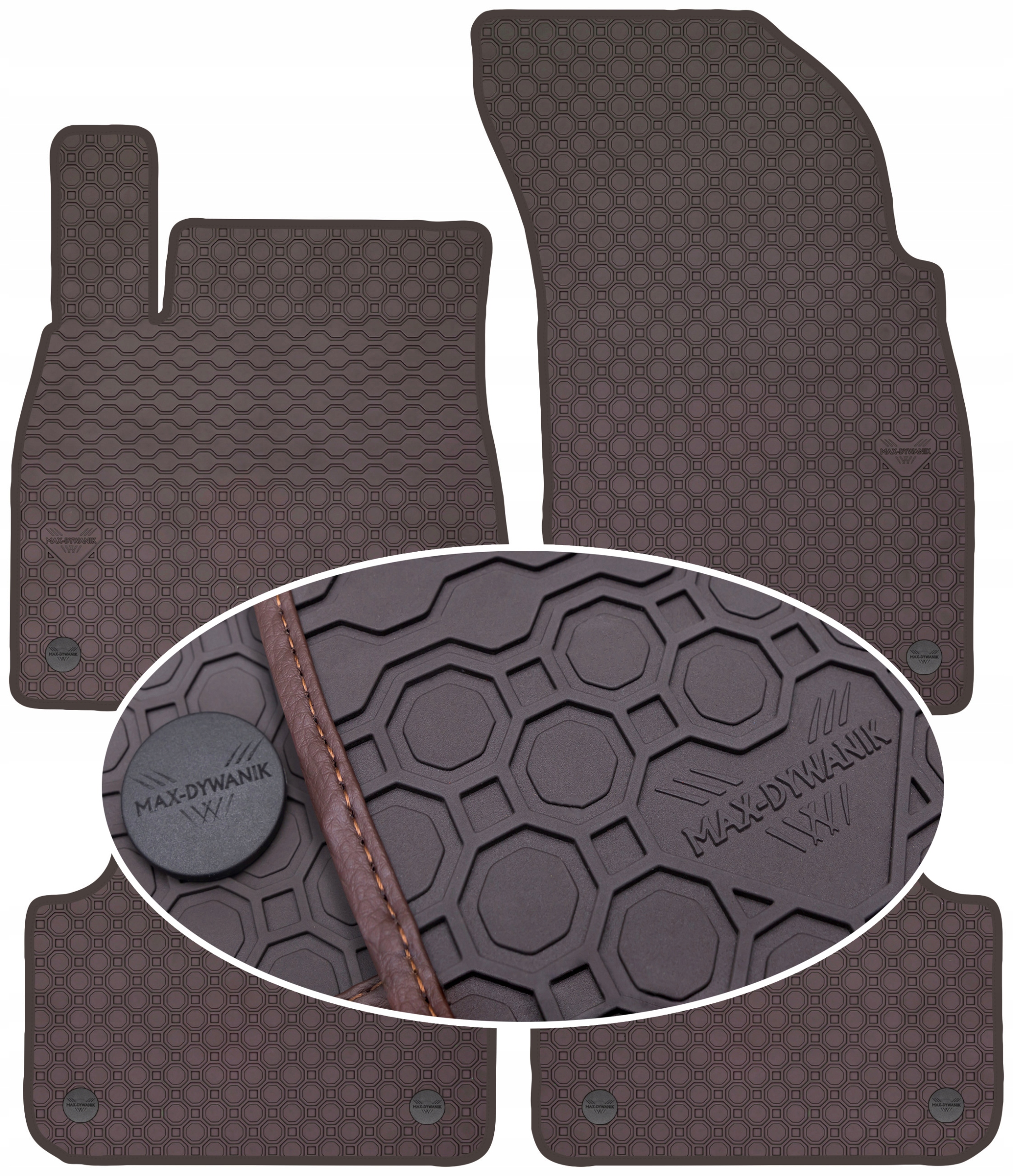 Audi Q8 2018 Koberce Bronzové