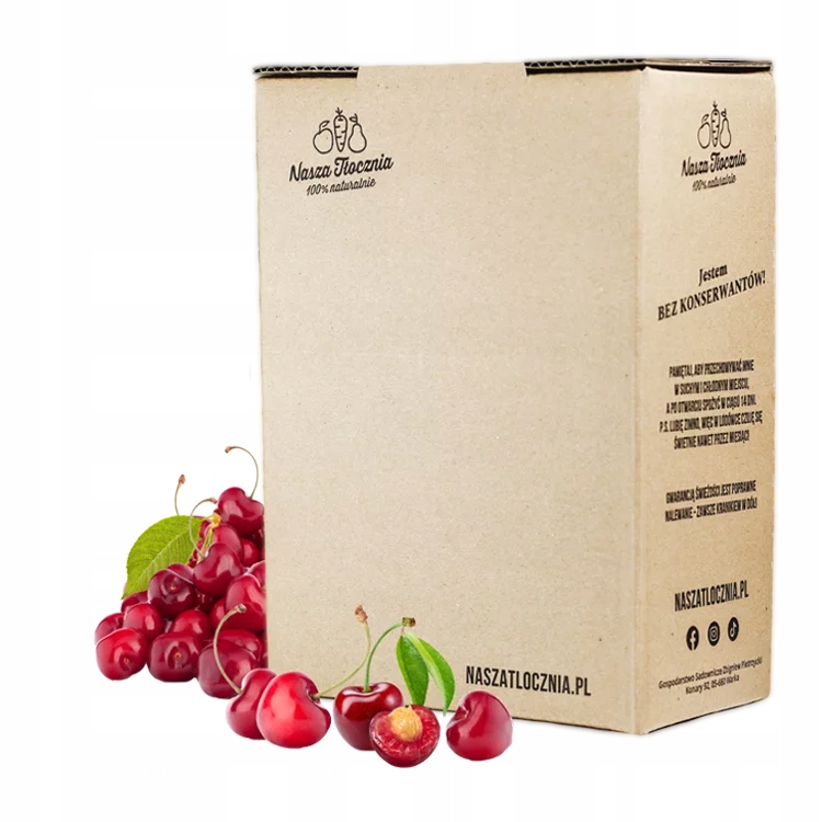 Višňový džus Lisovaná Nfc 100% Višeň Třešňové víno kompot bez cukru 5L